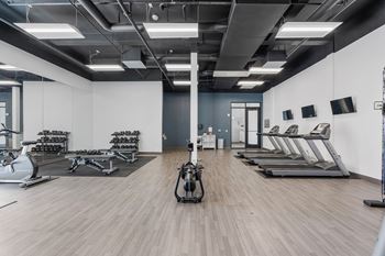 Spacious gym